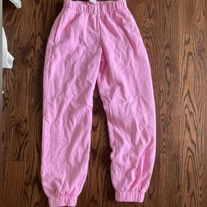 Pink pacsun sweatpants